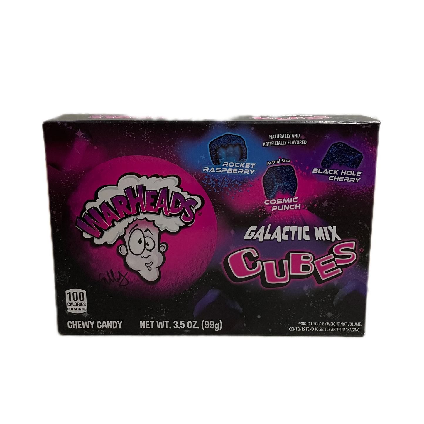 Warheads Galactic Mix Cubes